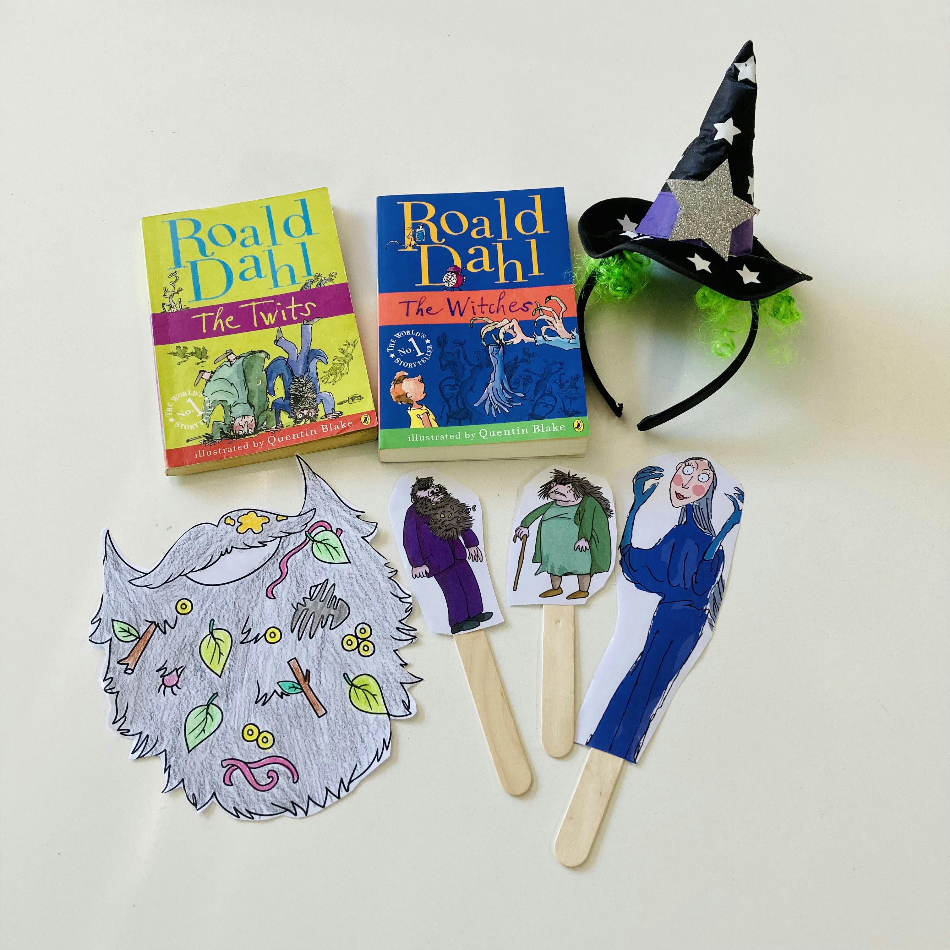 Using Expression With Roald Dahl Characters - The Twits meet The Witches